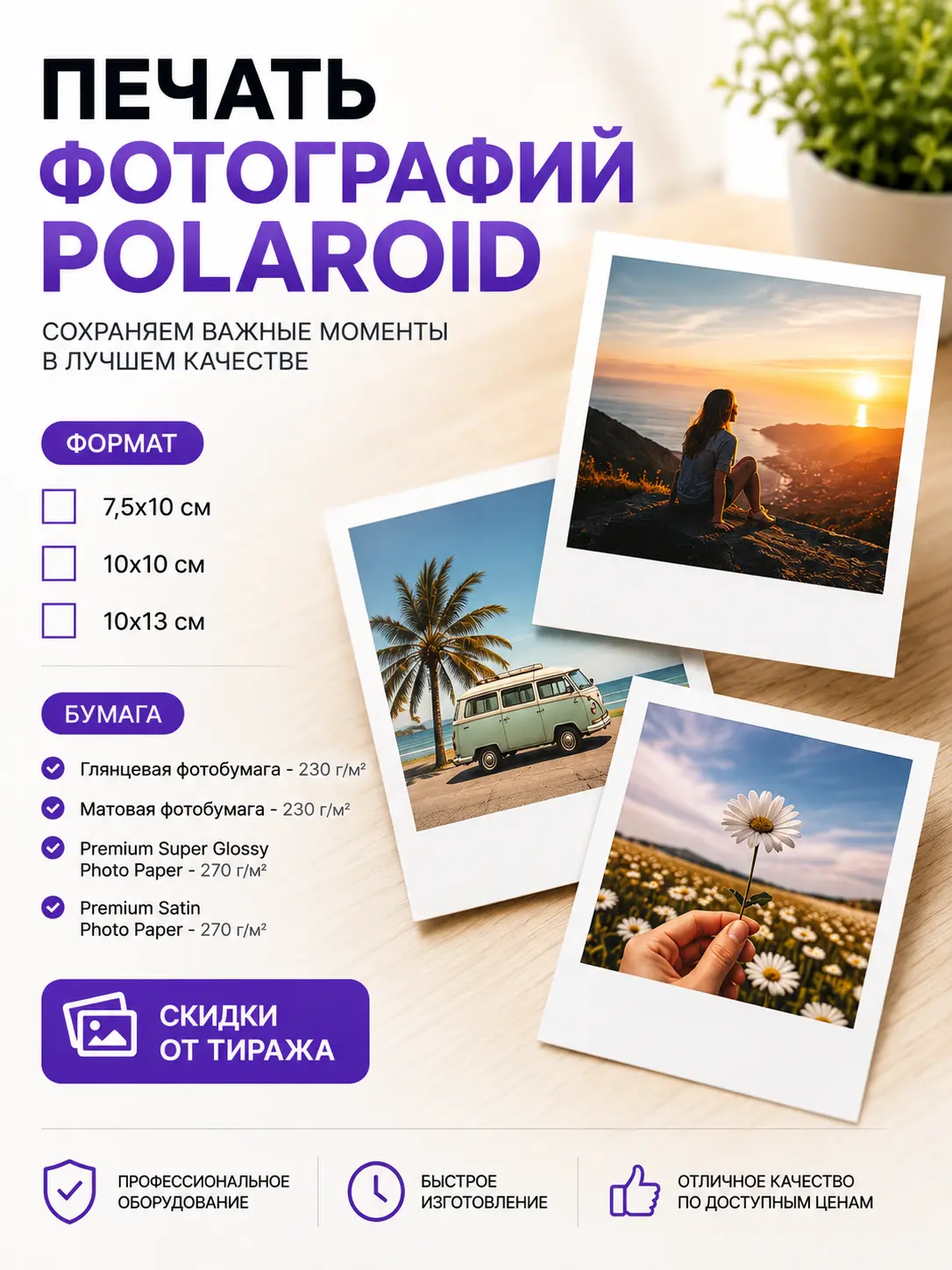 Фотографии Polaroid