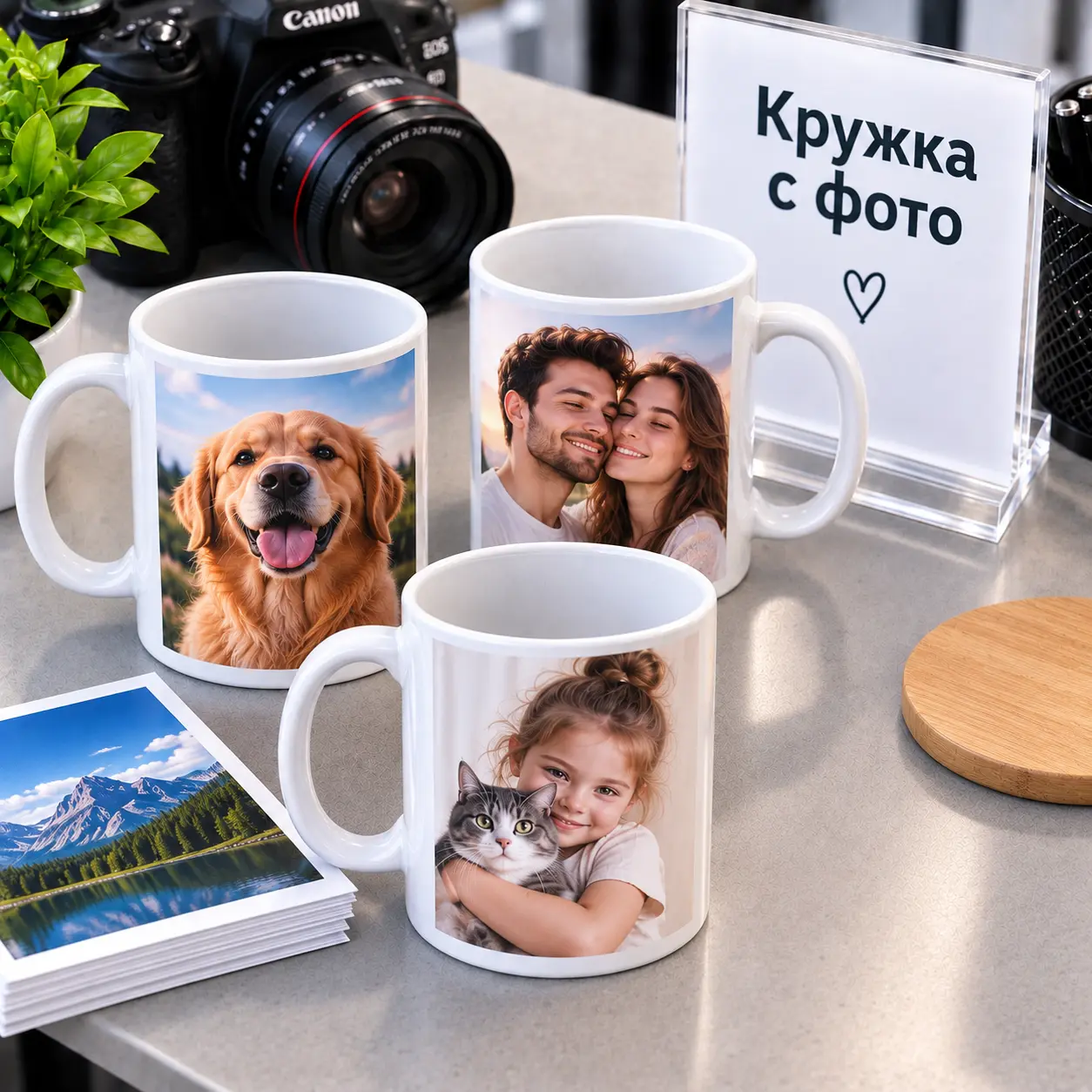 Кружка белая
